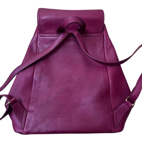 COACH Vintage Leather 9827 Legacy West Hampton Daypack/ Backpack main image 4